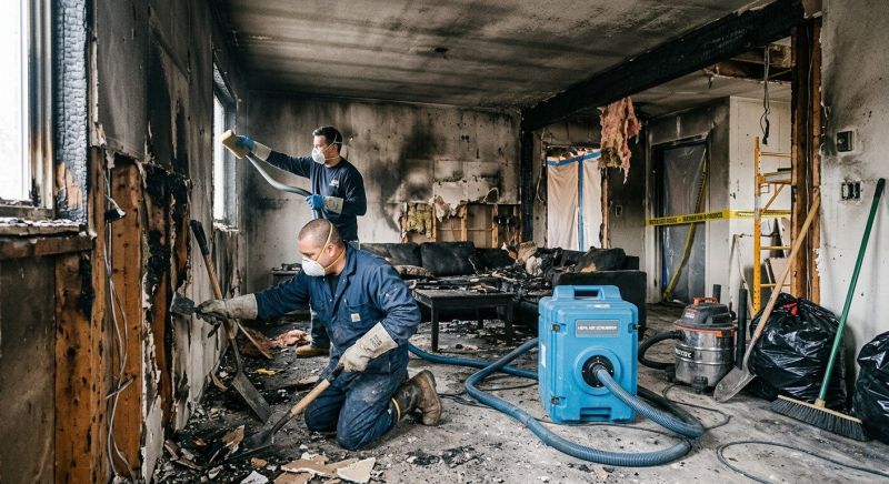 Commercial Fire Damage Repair in Mesa, AZ