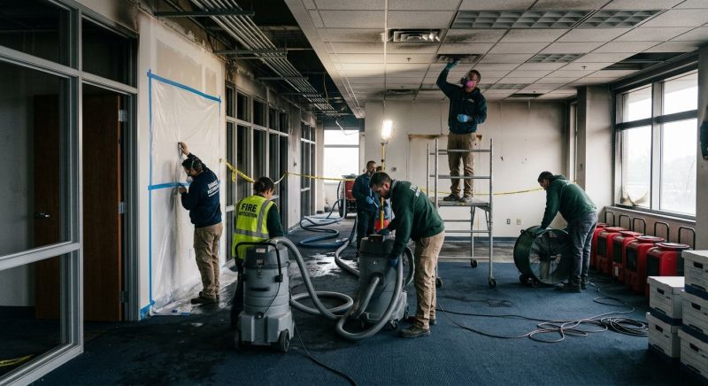 Commercial Fire Damage Repair in Chandler, AZ