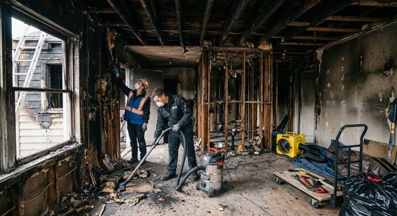 Commercial Fire Restoration in Phoenix, AZ