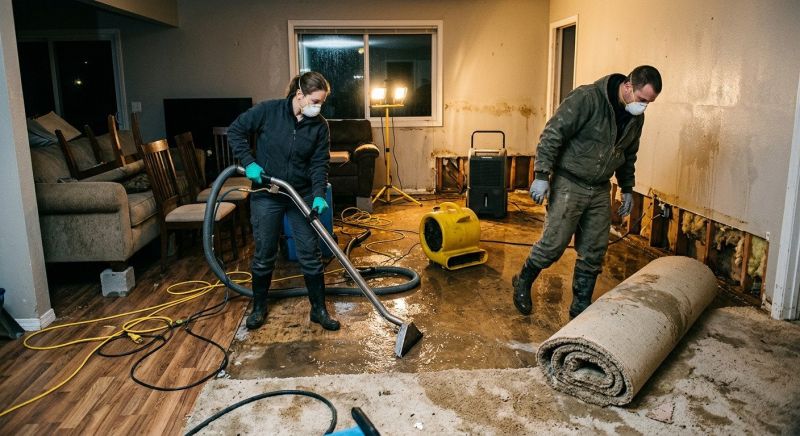 Emergency Water Damage Cleanup in Santa Rosa, CA