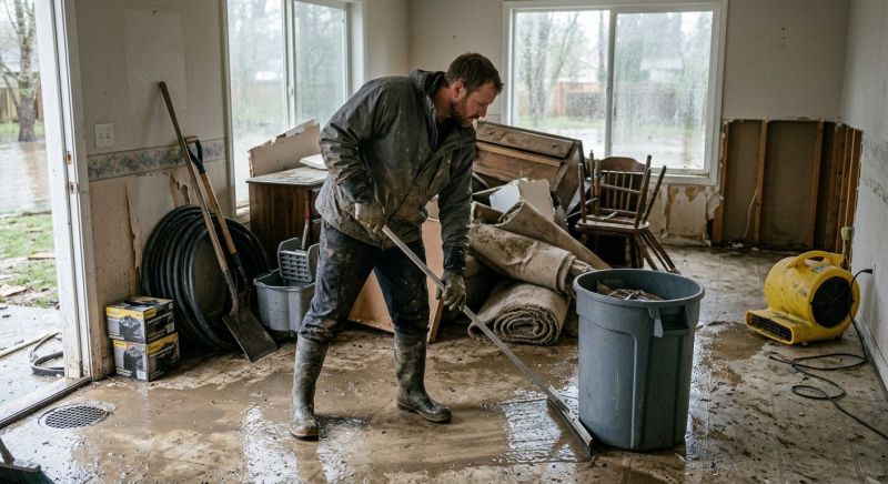 Flooded Floor Repair in Wilmington, NC