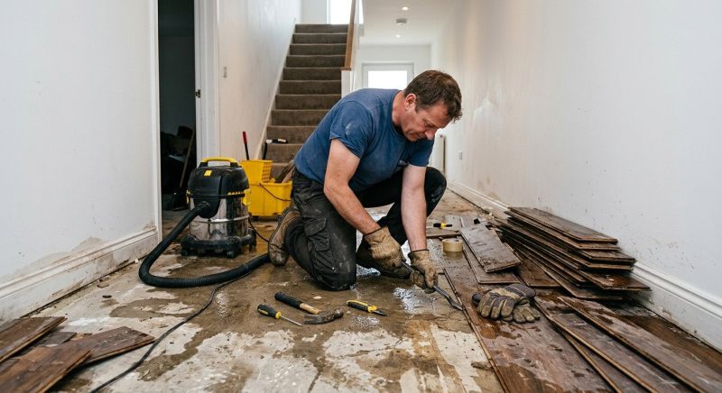 Flooded Floor Repair in Wilmington, NC