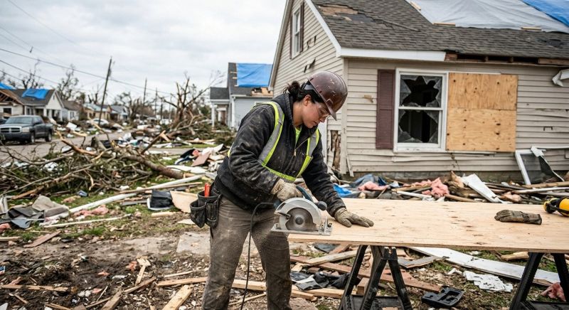 Hurricane Damage Restoration in Olathe, KS