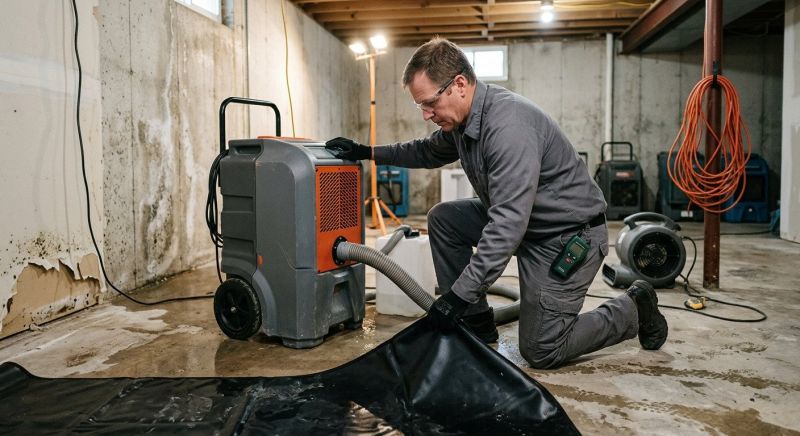 Moisture Removal Service in Napa, CA