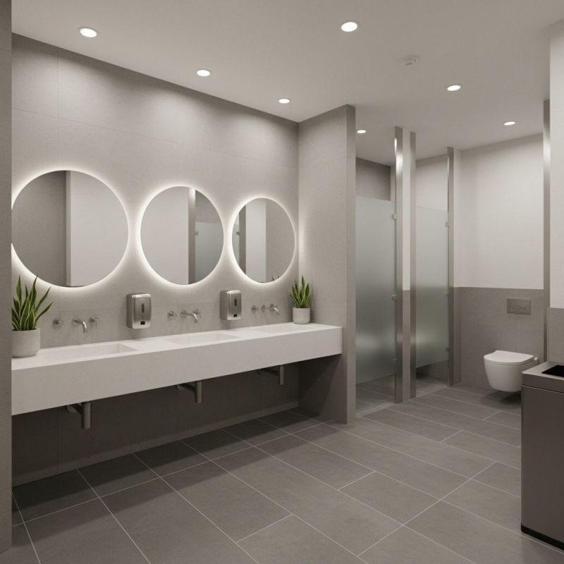 Office Restroom Renovation in Arvada, CO
