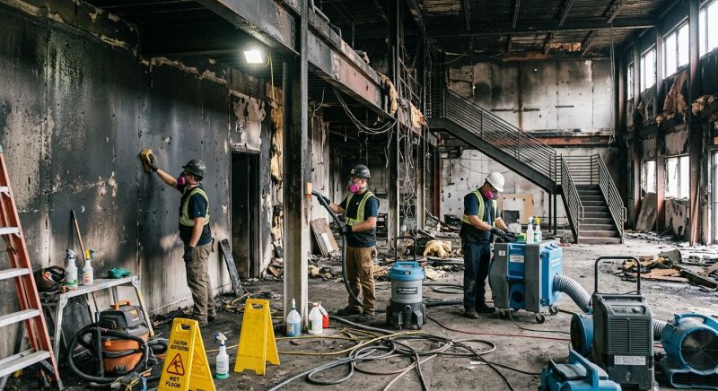 Residential Fire Restoration in Mesa, AZ