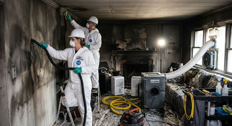 Smoke Damage Remediation in Gilbert, AZ