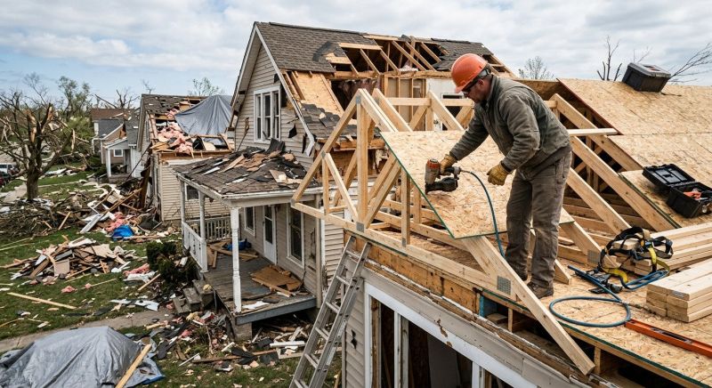 Tornado Restoration in Overland Park, KS