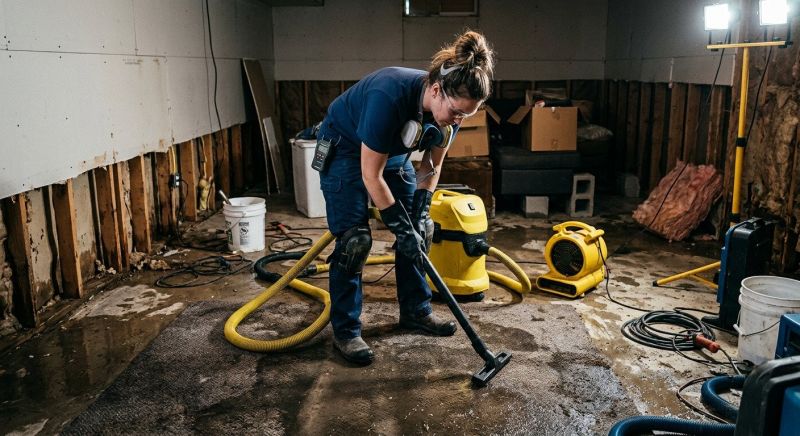 Water Damage Cleanup in Chandler, AZ