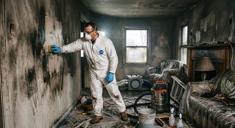Soot Damage Repair in Gilbert, AZ