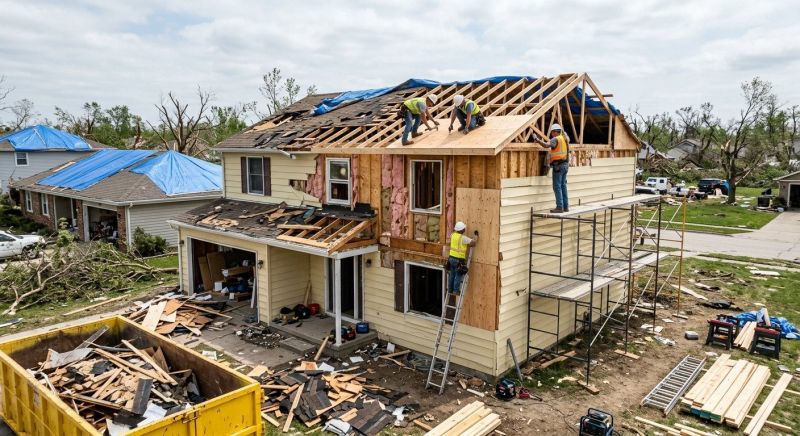 Tornado Restoration in Overland Park, KS
